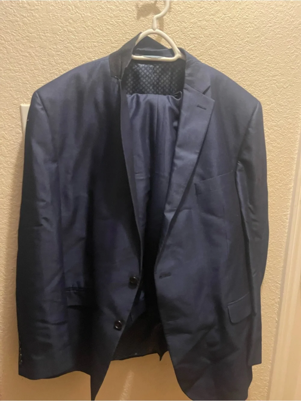 Lauren Ralph Lauren Deep Navy Two-Button Men's Blazer